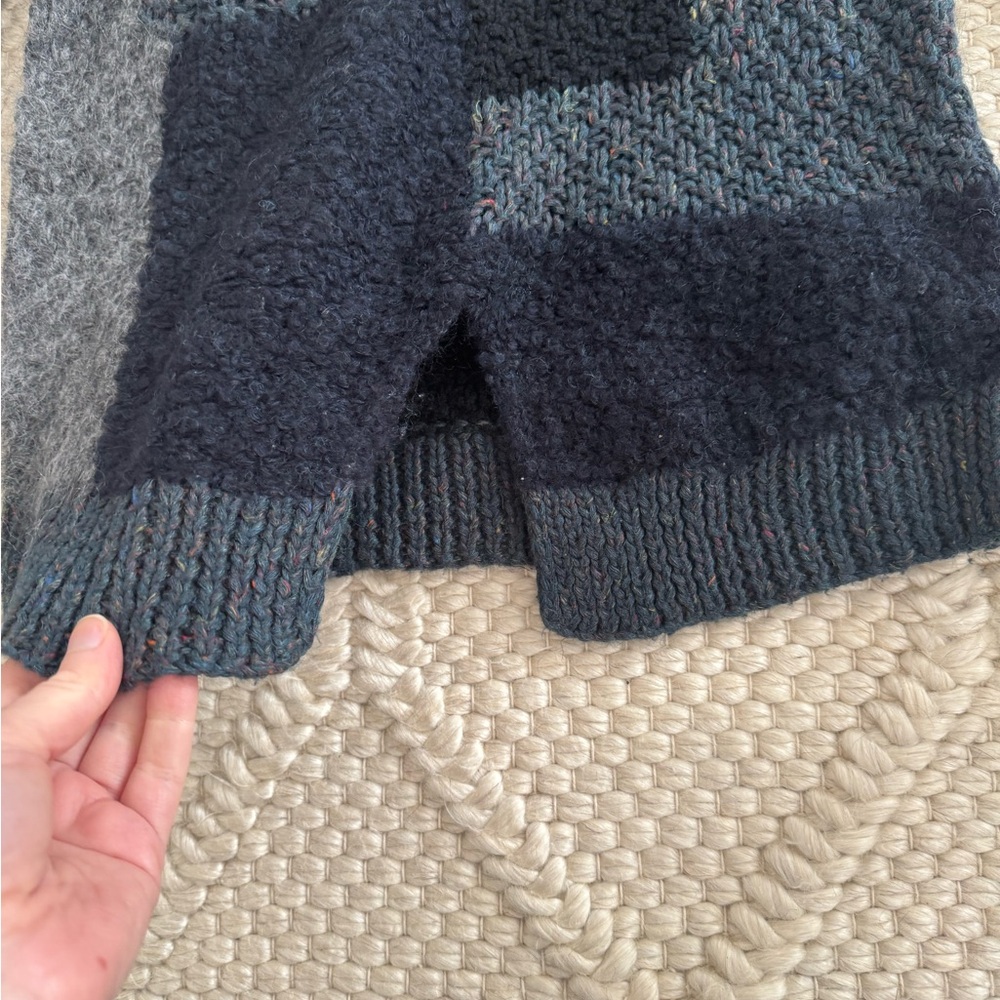 Rebecca Taylor Colorblock Knit Women's Sweater - Picture 5 of 7